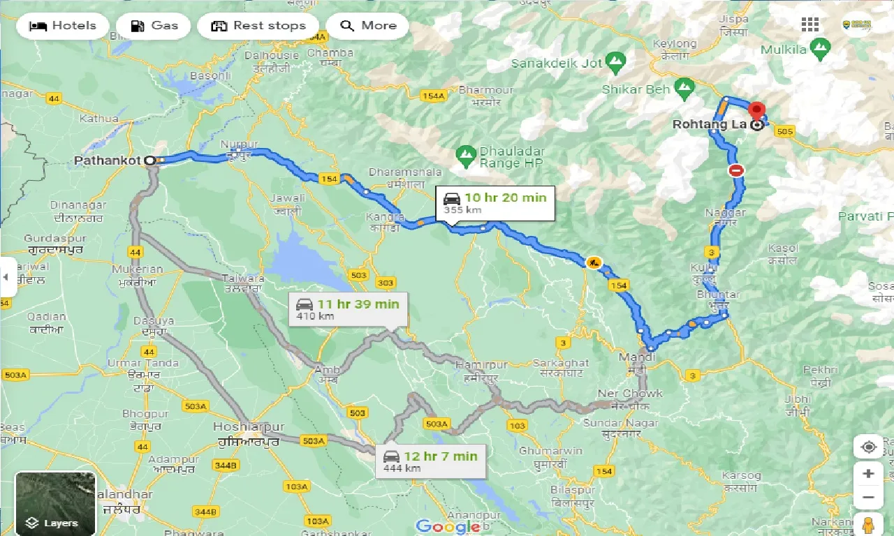 pathankot-to-rohtang-la-taxi