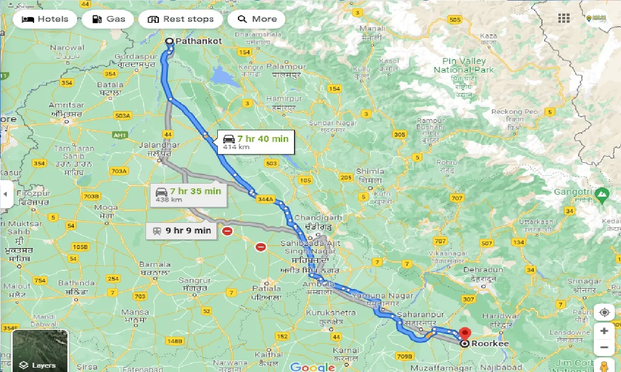 pathankot-to-roorkee-one-way