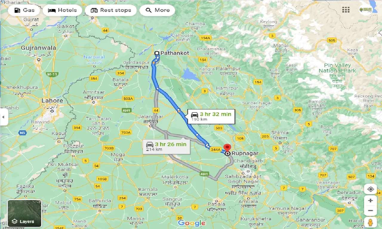 pathankot-to-ropar-one-way