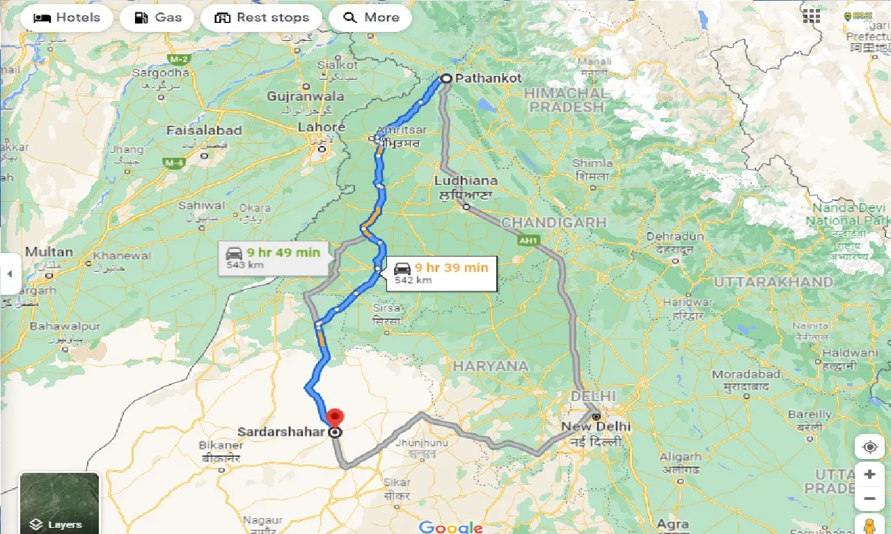 pathankot-to-sardarshahar-one-way