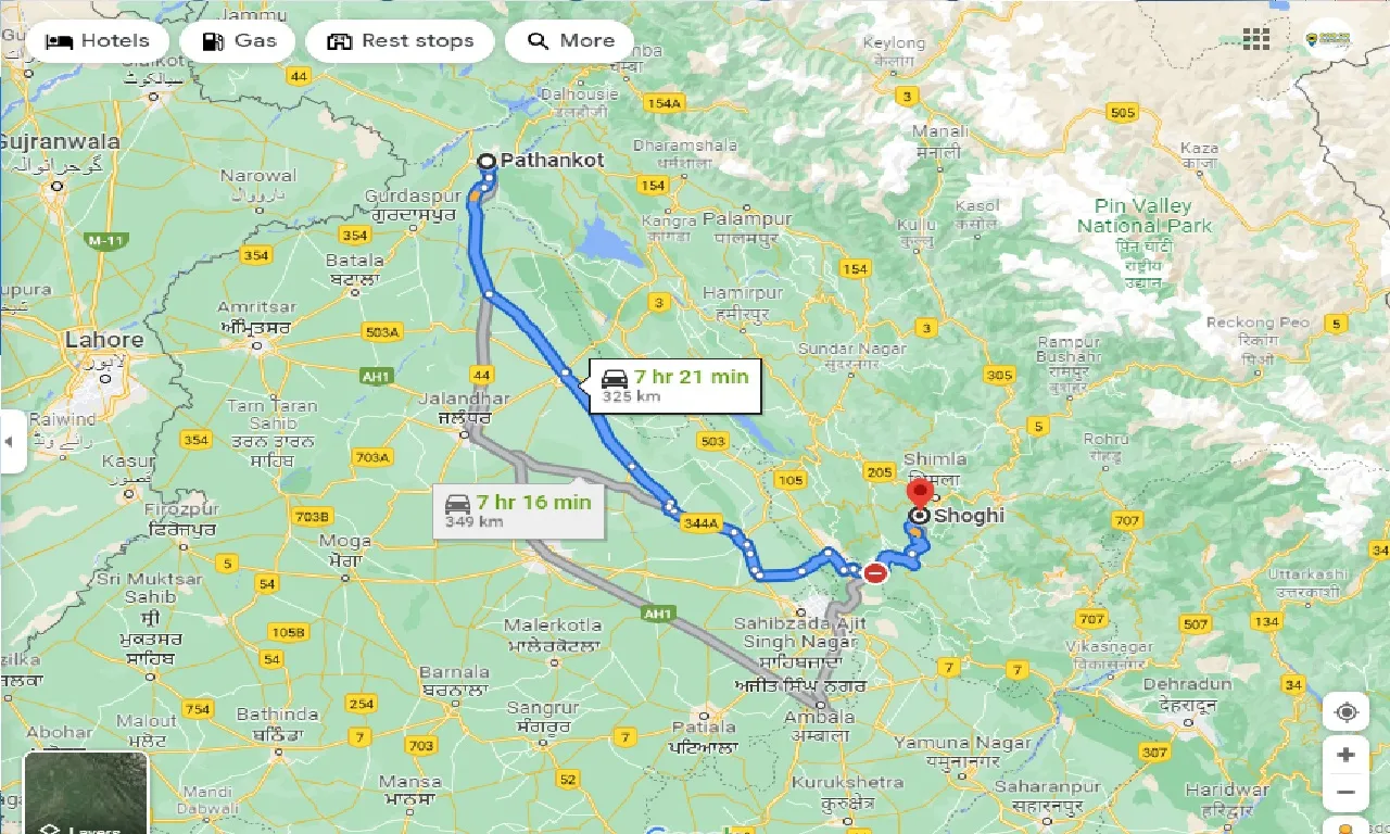 pathankot-to-shoghi-taxi