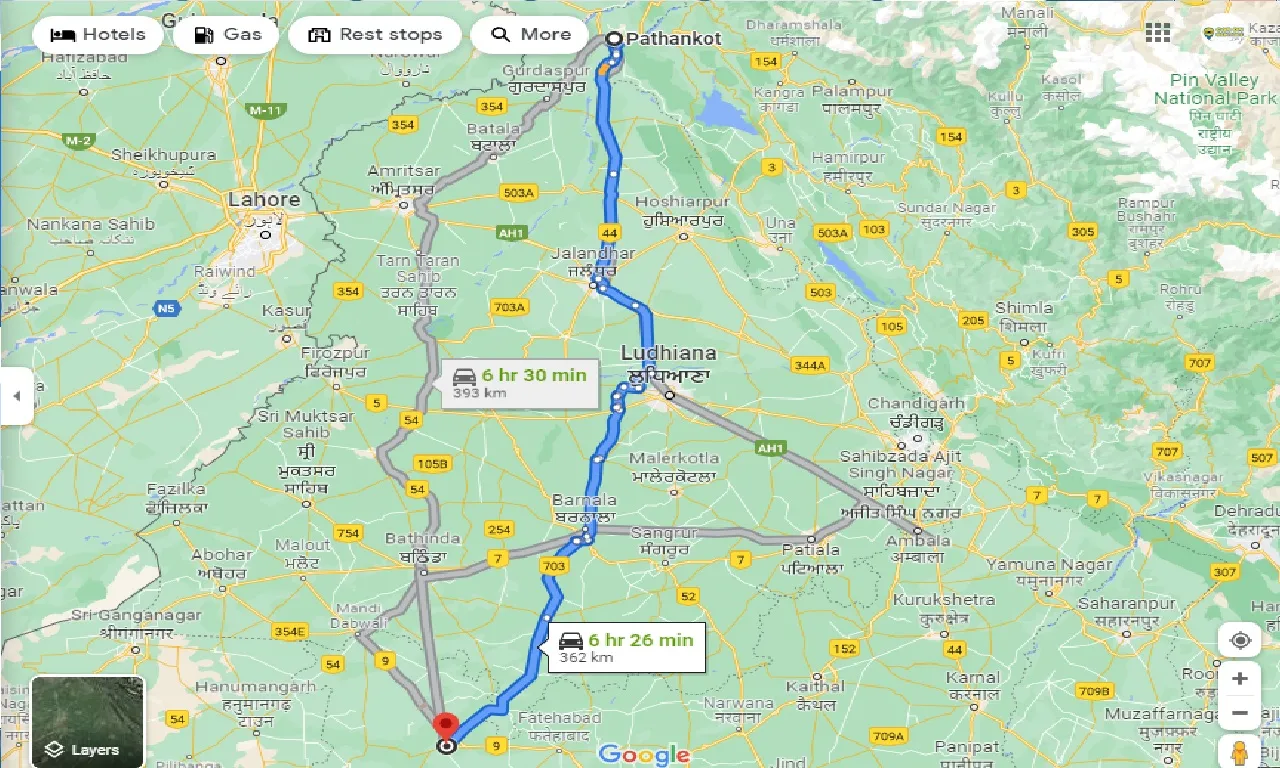 pathankot-to-sirsa-one-way