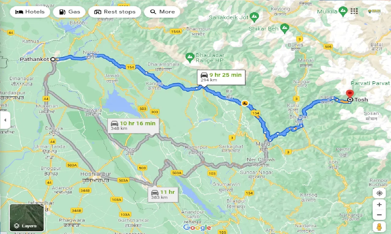 pathankot-to-tosh-one-way