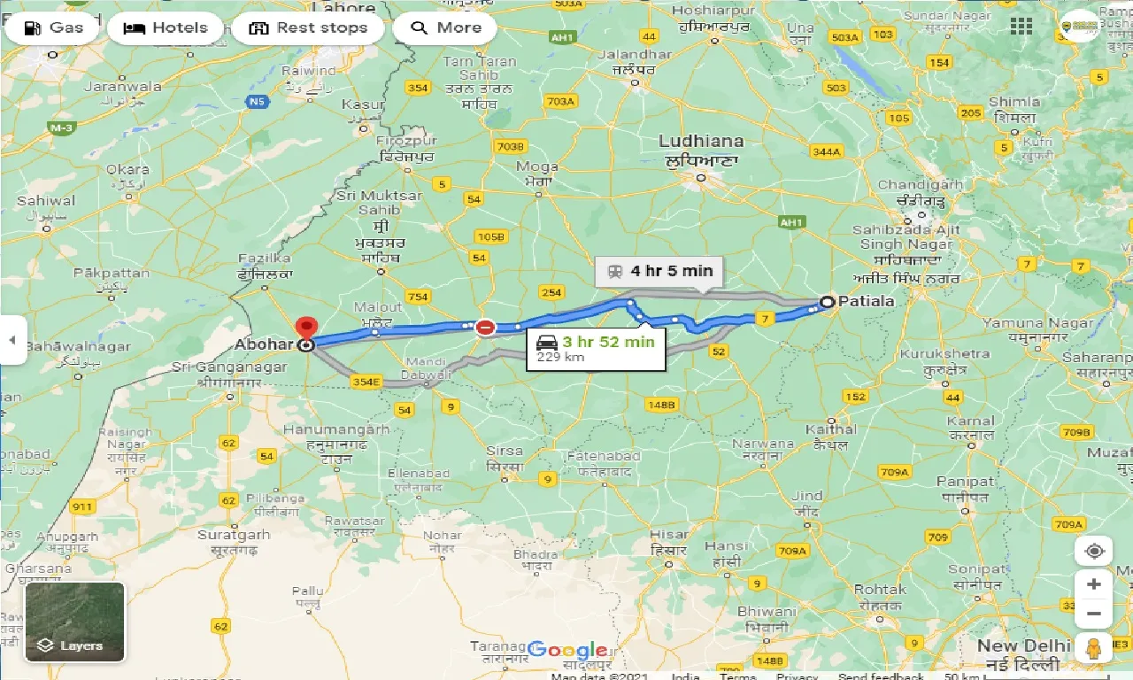 patiala-to-abohar-one-way