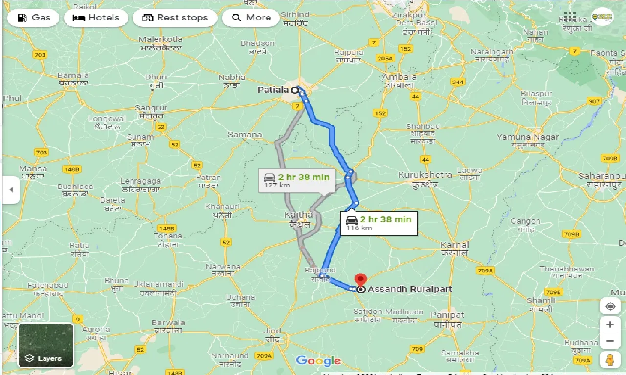 patiala-to-assandh-ruralpart-taxi