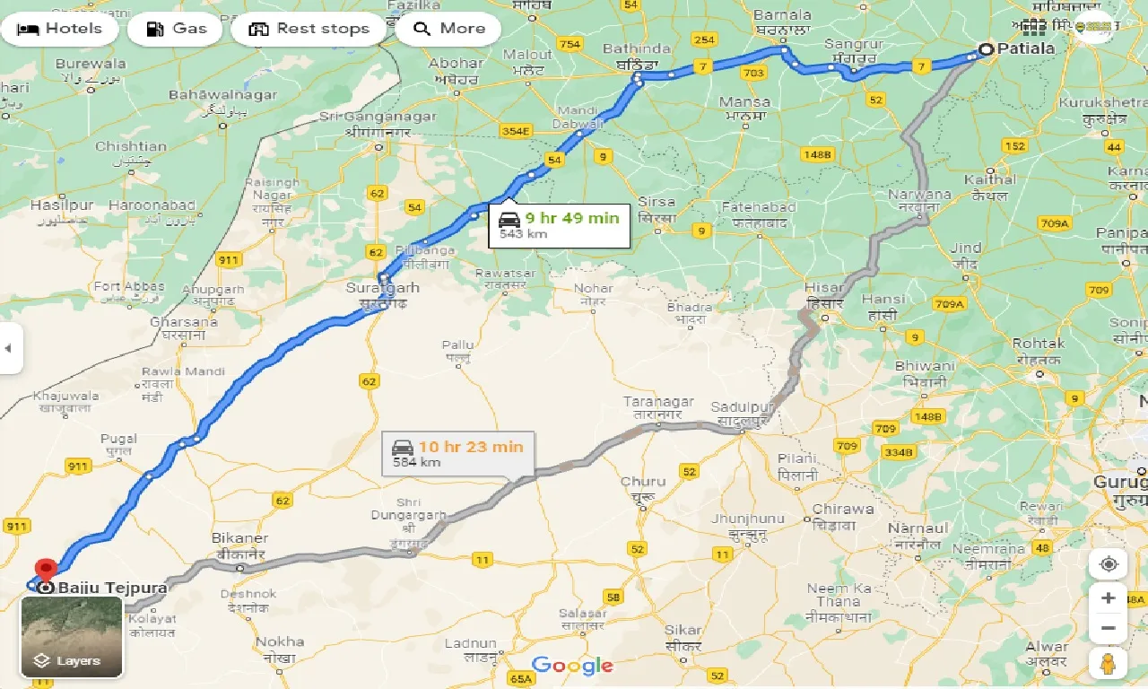 patiala-to-bajju-tejpura-one-way