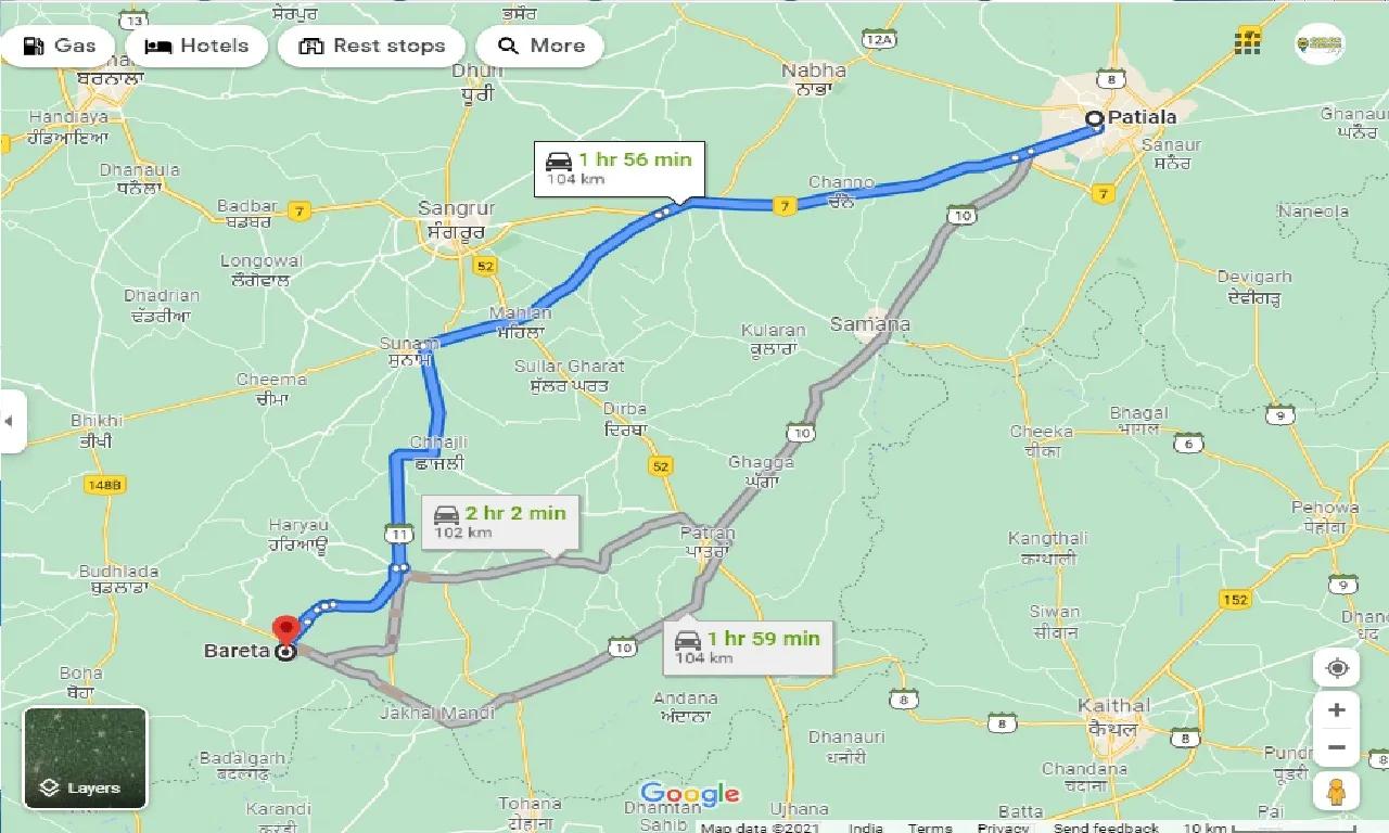 patiala-to-bareta-taxi
