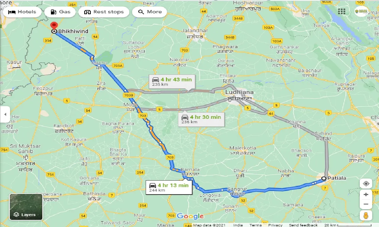 patiala-to-bhikhiwind-one-way