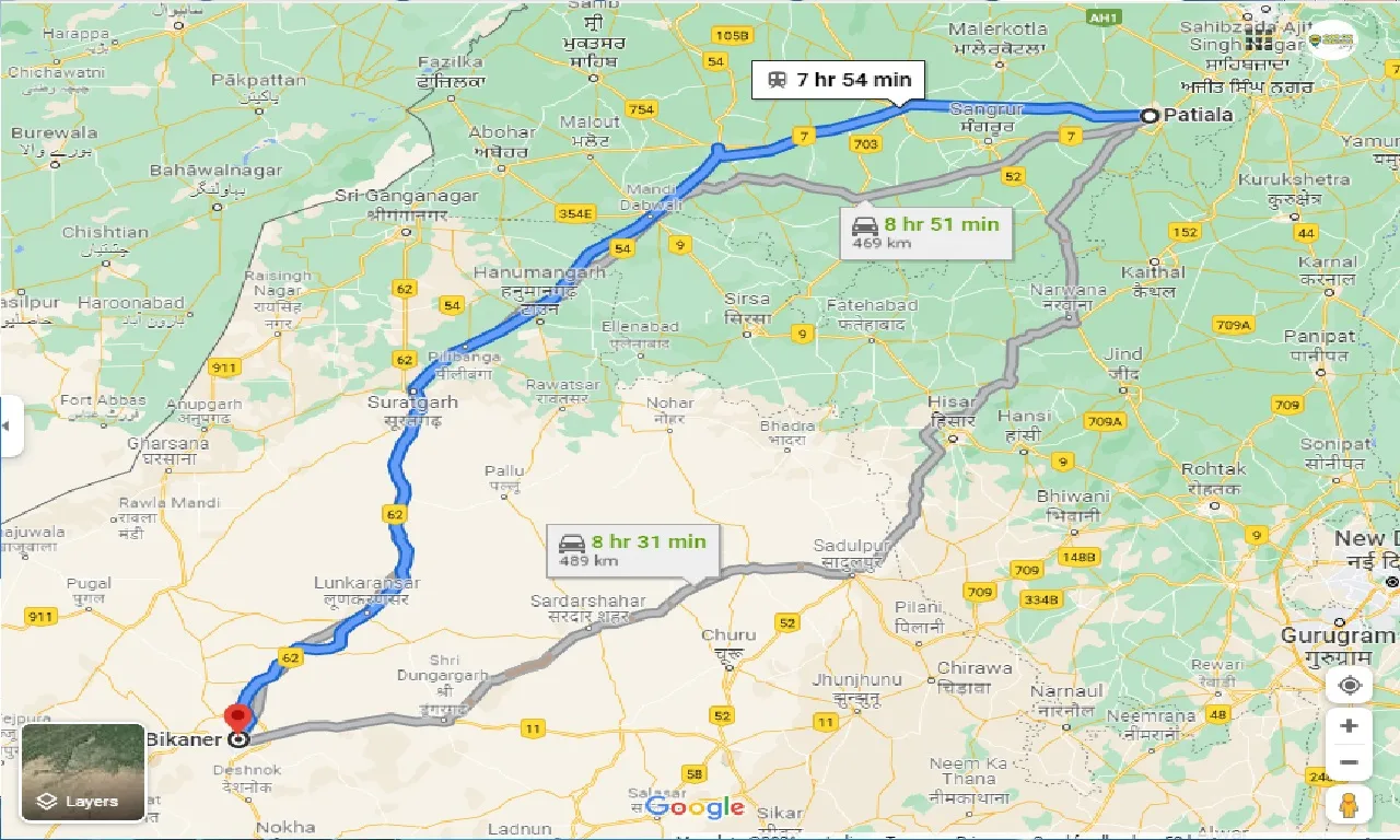 patiala-to-bikaner-taxi