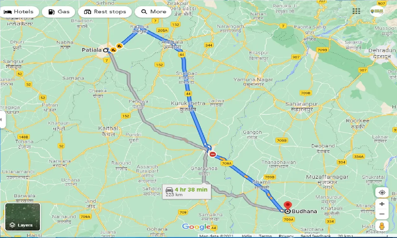 patiala-to-budhana-taxi