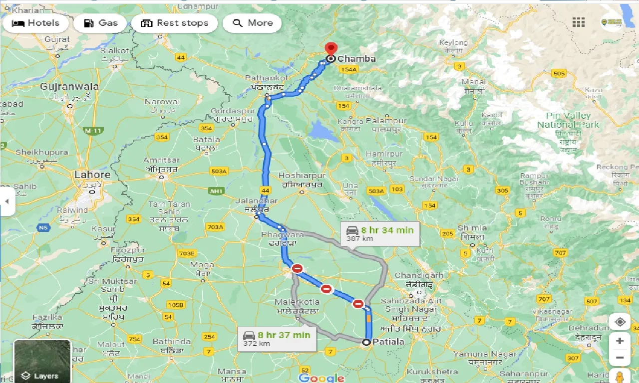 patiala-to-chamba-taxi