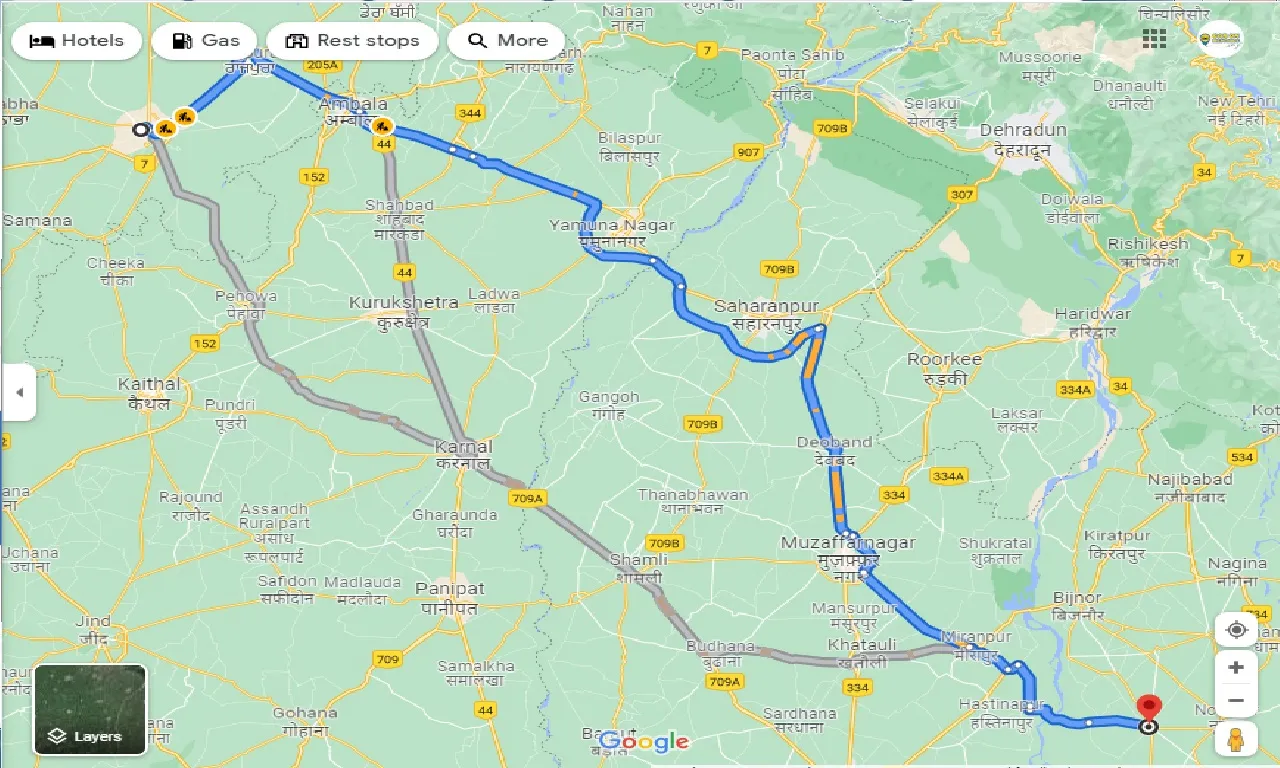 patiala-to-chandpur-one-way