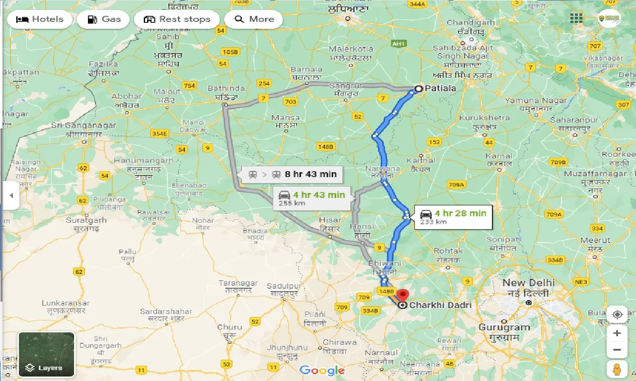 patiala-to-charkhi-dadri-one-way
