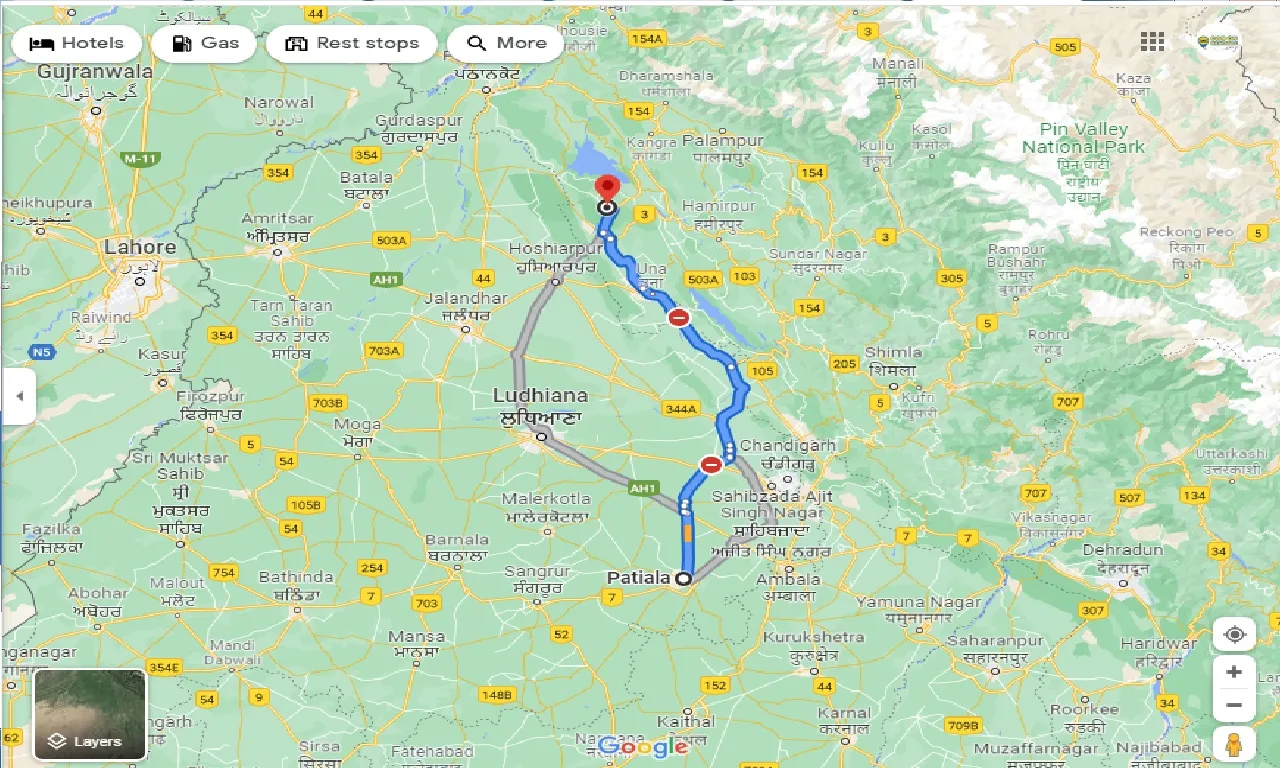 patiala-to-chintapurni-taxi