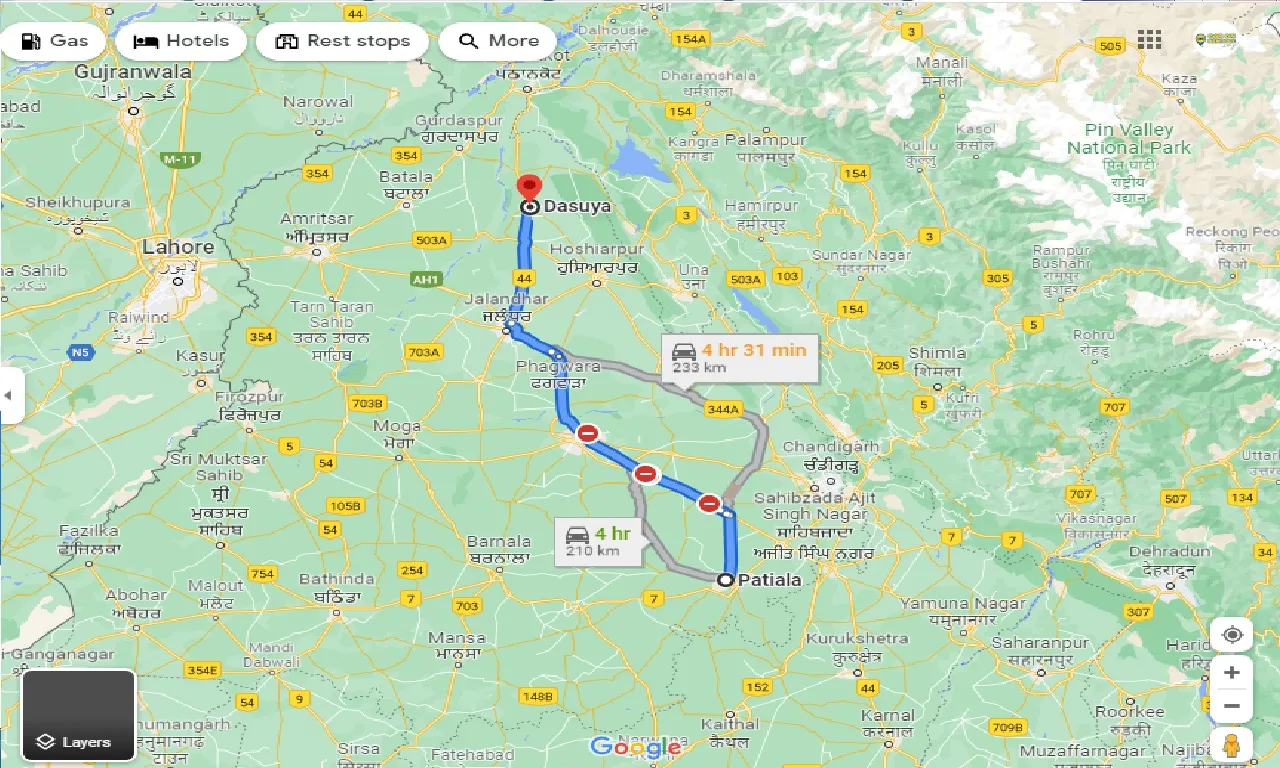 patiala-to-dasuya-taxi
