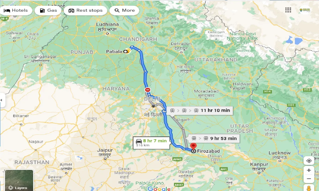 patiala-to-firozabad-taxi