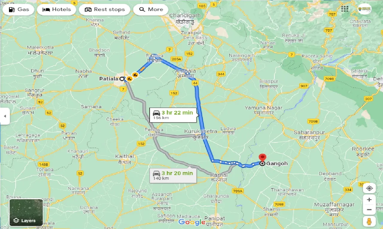 patiala-to-gangoh-one-way