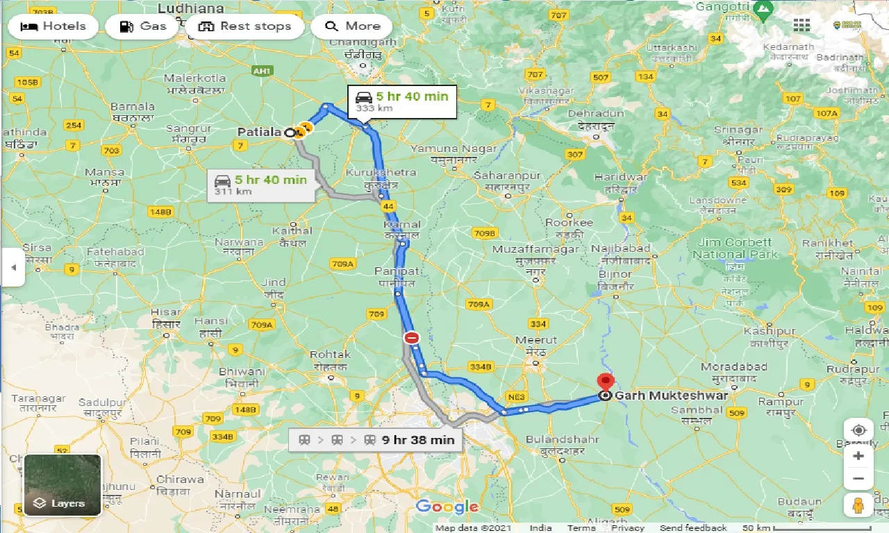 patiala-to-garh-mukteshwar-one-way