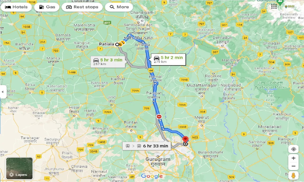 patiala-to-ghaziabad-taxi