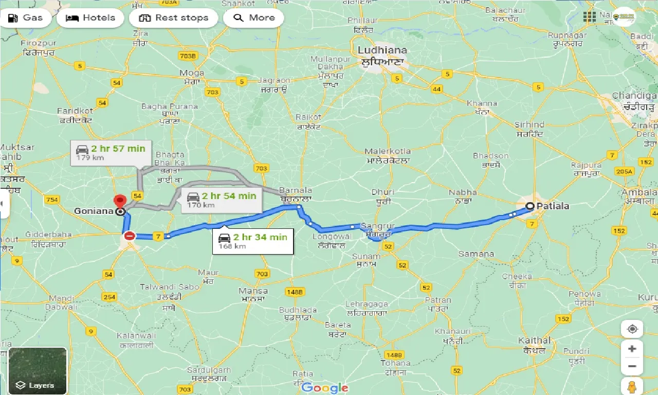patiala-to-goniana-one-way