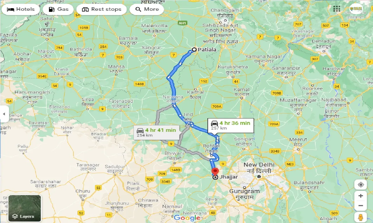 patiala-to-jhajjar-taxi