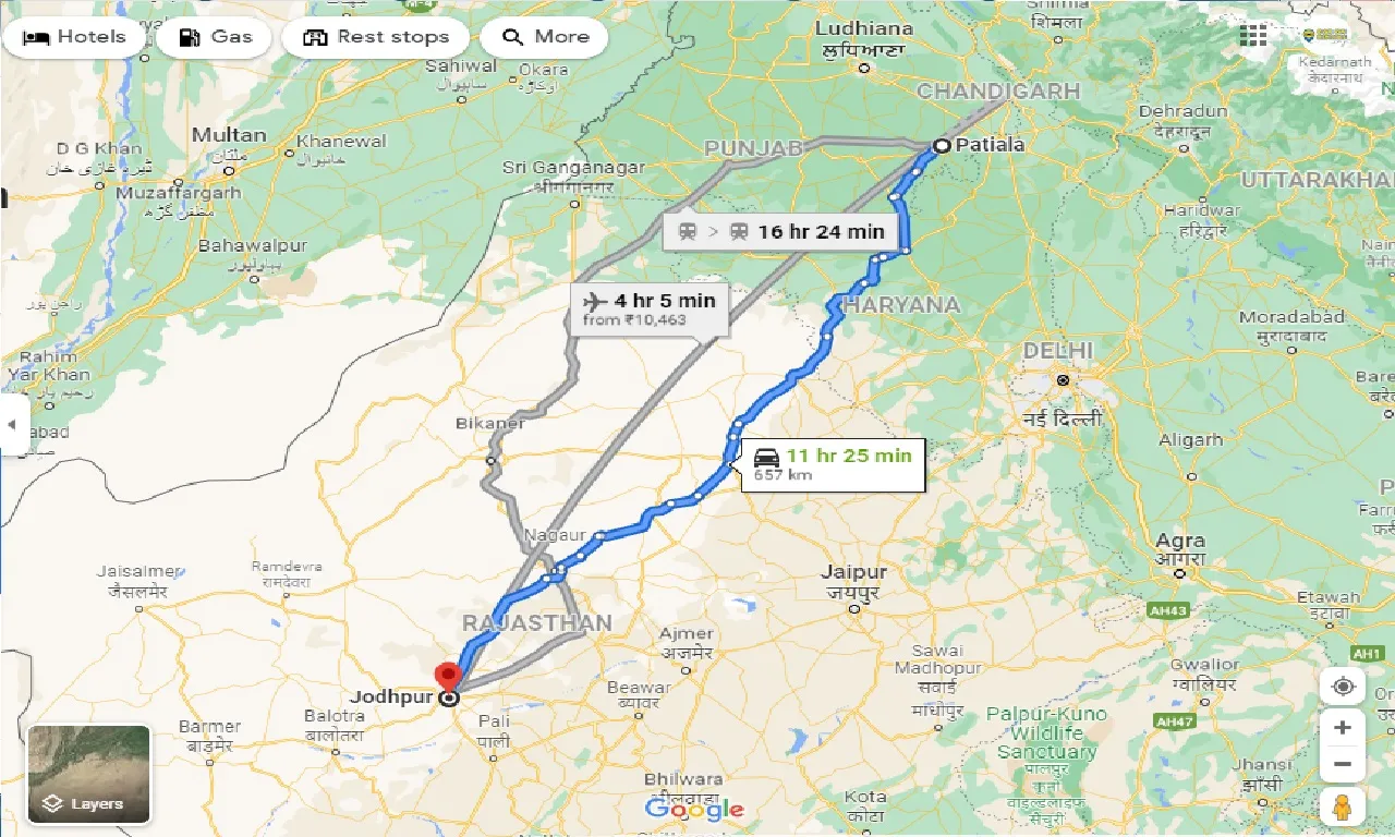 patiala-to-jodhpur-one-way