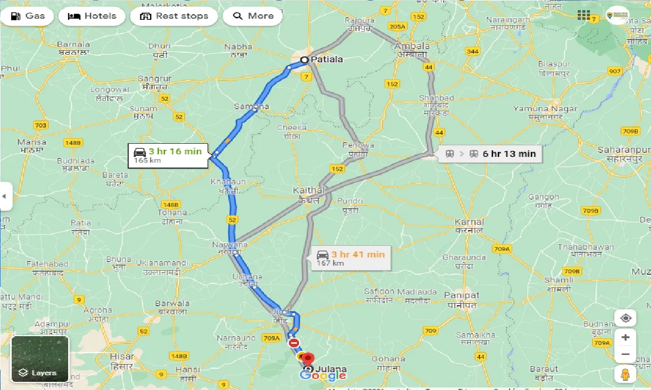 patiala-to-julana-one-way
