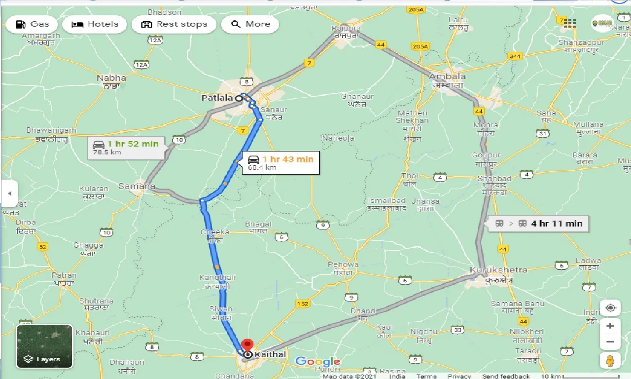 patiala-to-kaithal-taxi
