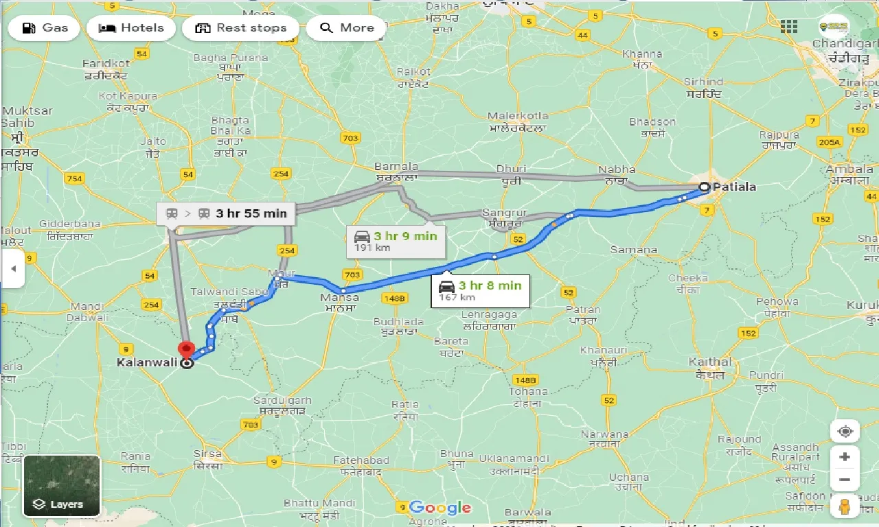 patiala-to-kalanwali-one-way