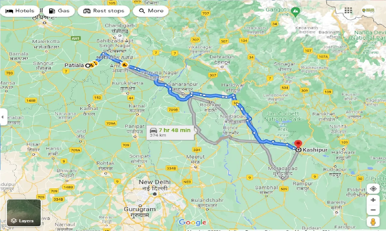 patiala-to-kashipur-one-way