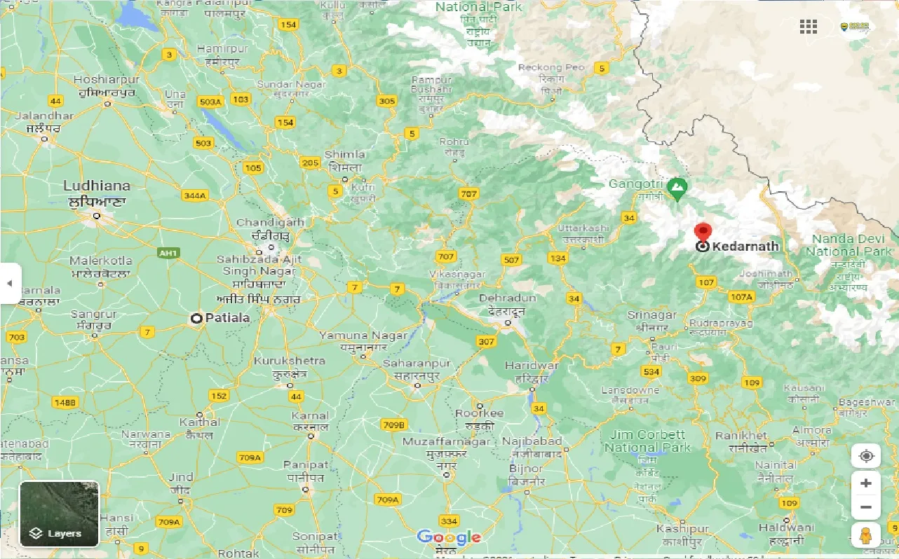 patiala-to-kedarnath-one-way