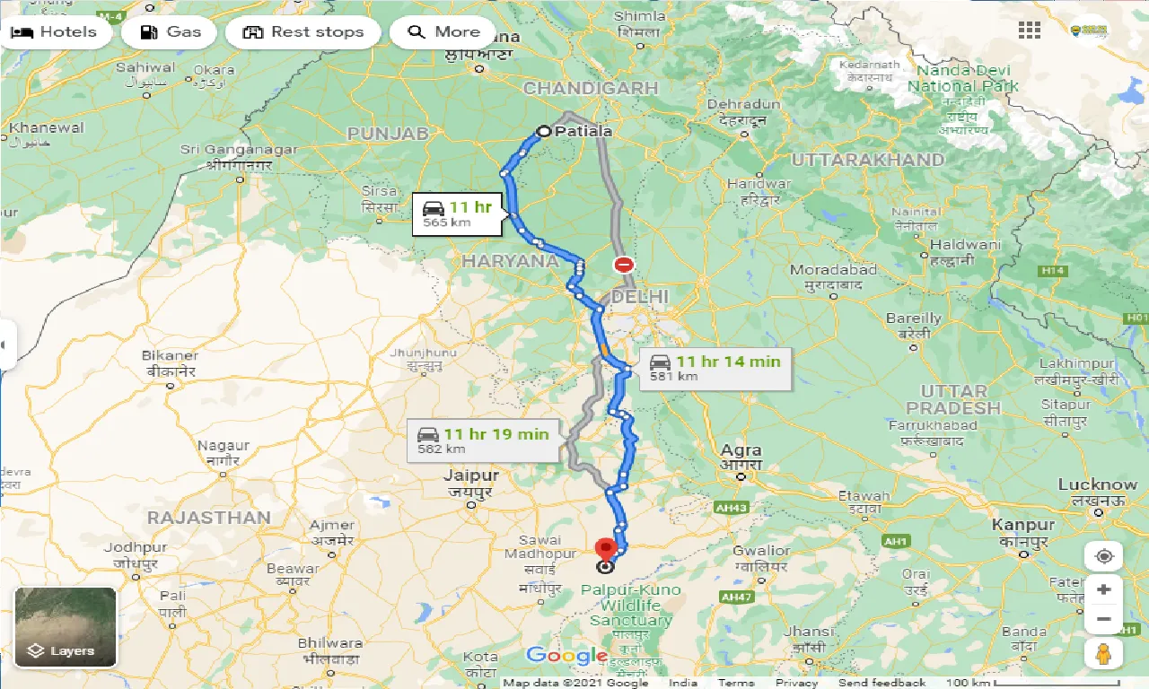patiala-to-keladevi-one-way