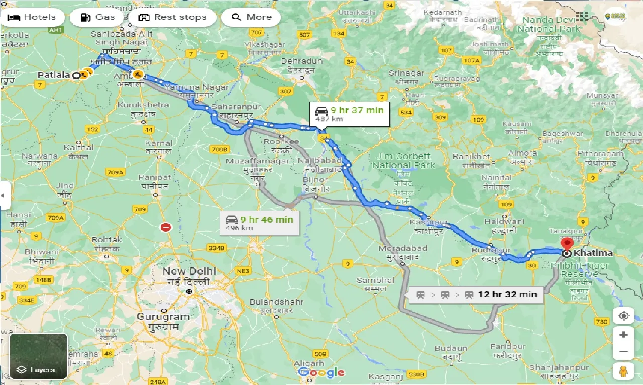 patiala-to-khatima-taxi
