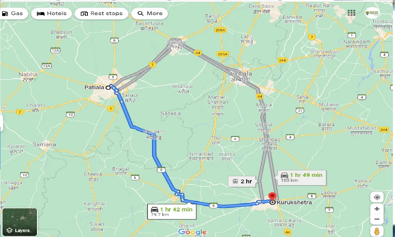 patiala-to-kurukshetra-taxi