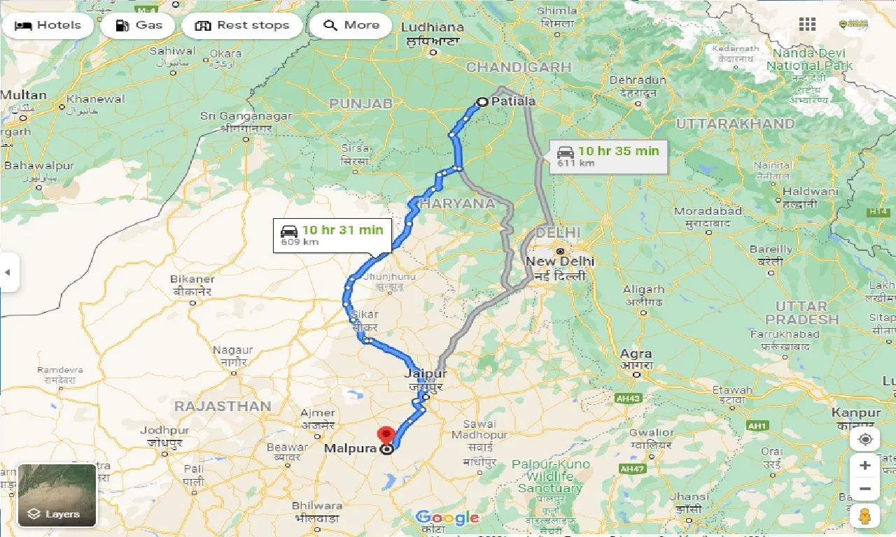 patiala-to-malpura-one-way