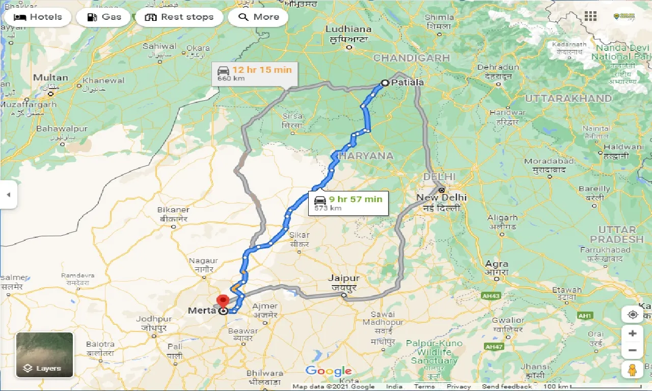 patiala-to-merta-taxi