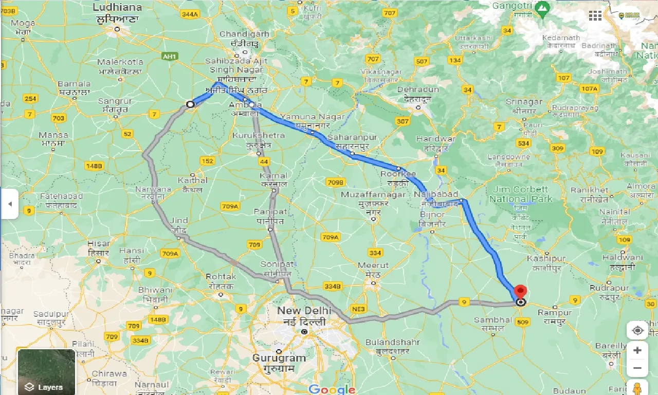 patiala-to-moradabad-one-way