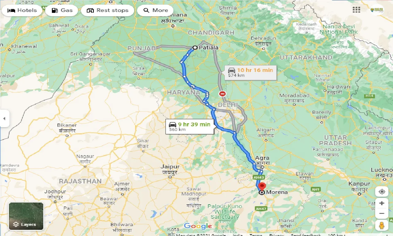 patiala-to-morena-taxi