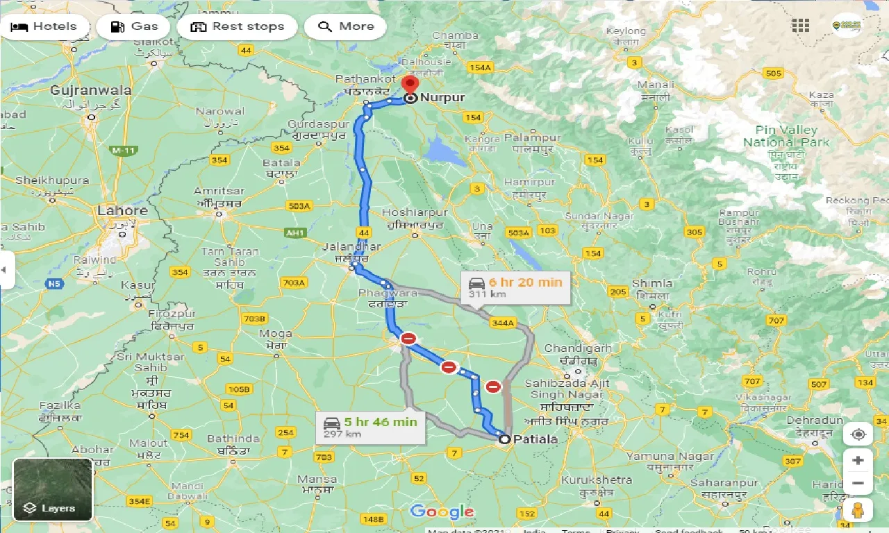 patiala-to-nurpur-one-way