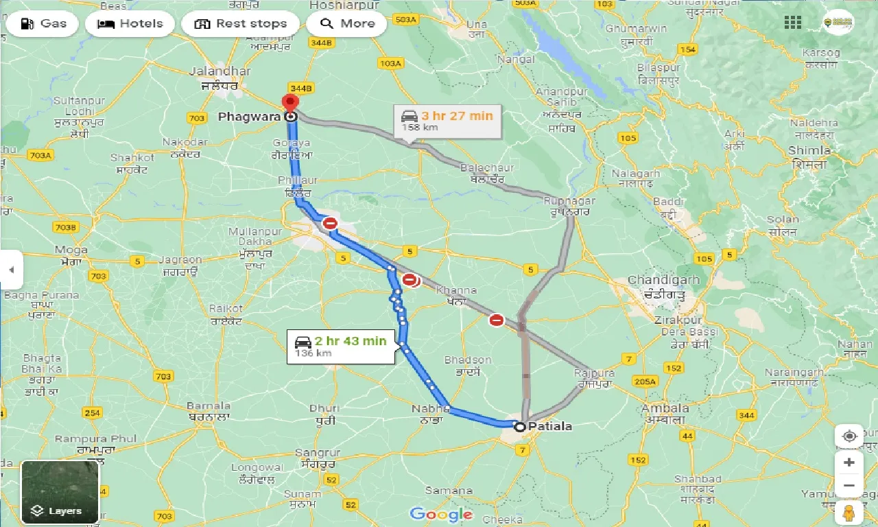 patiala-to-phagwara-one-way