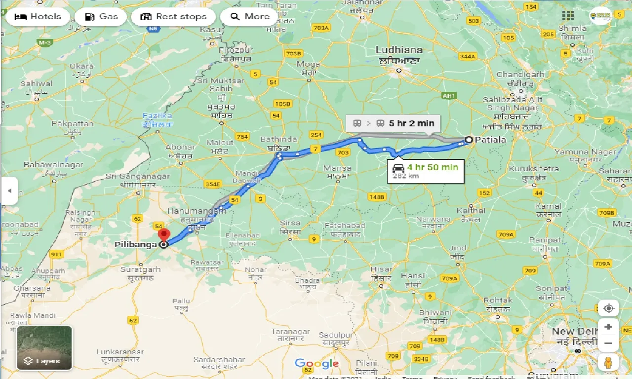patiala-to-pilibanga-one-way