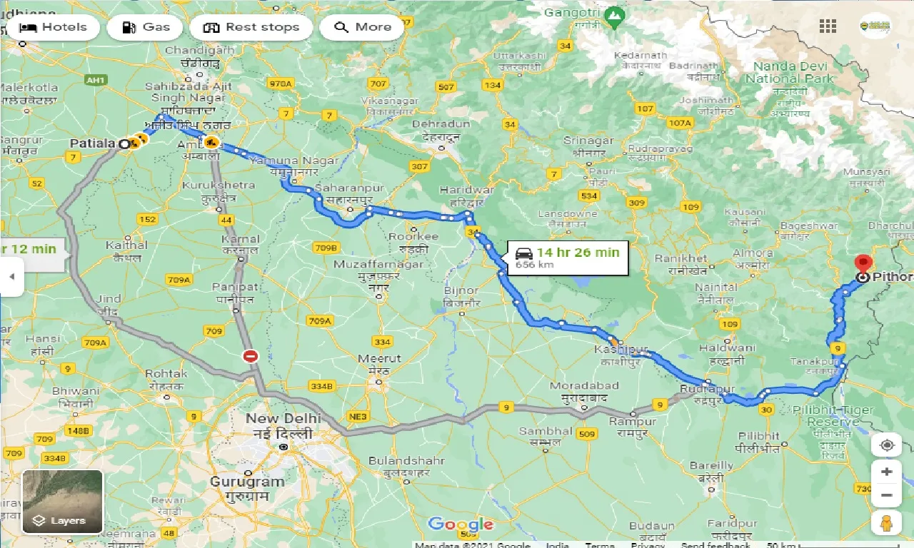 patiala-to-pithoragarh-one-way