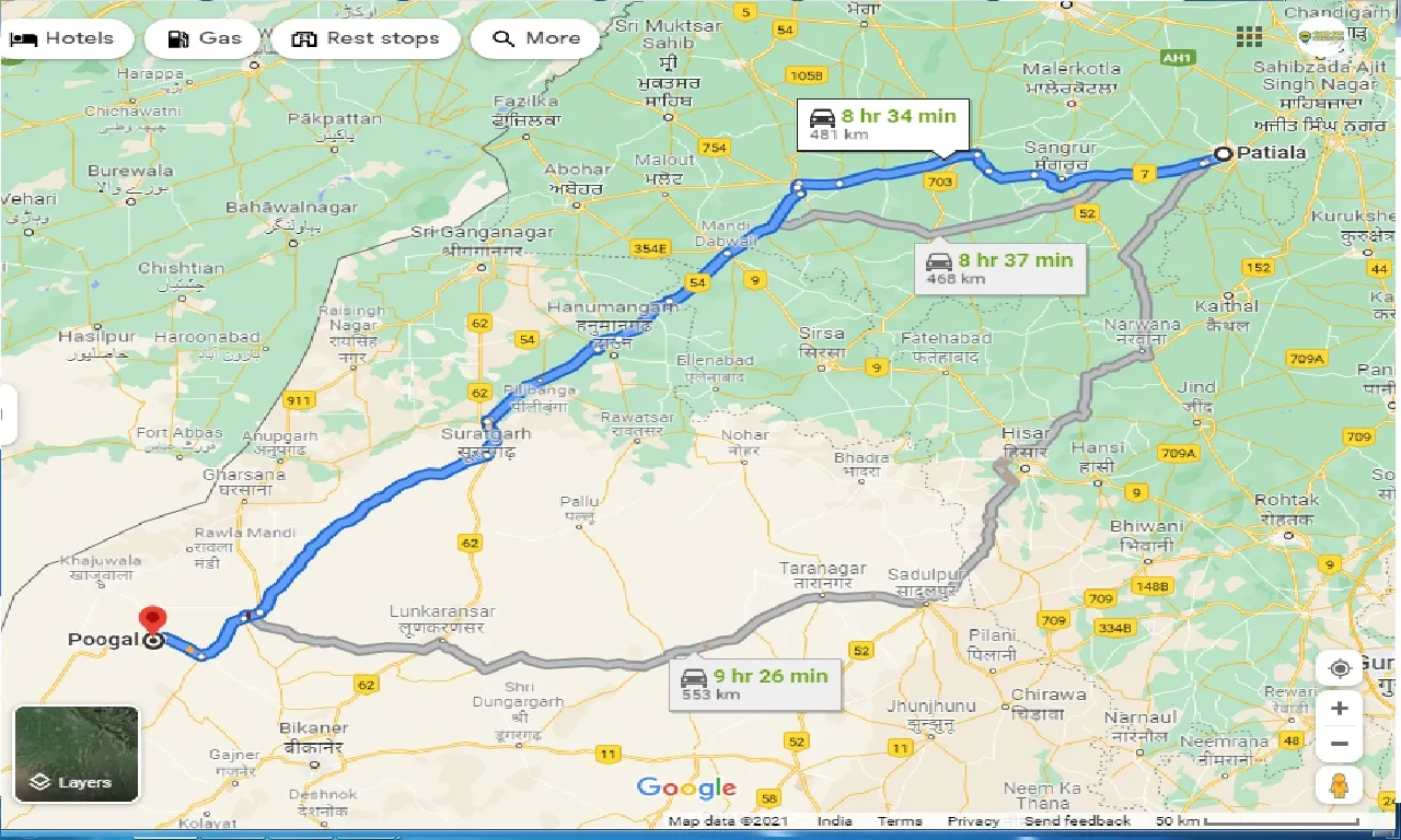 patiala-to-poogal-one-way