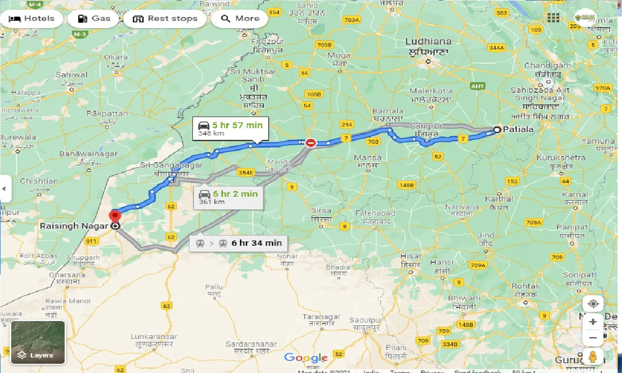 patiala-to-raisingh-nagar-taxi