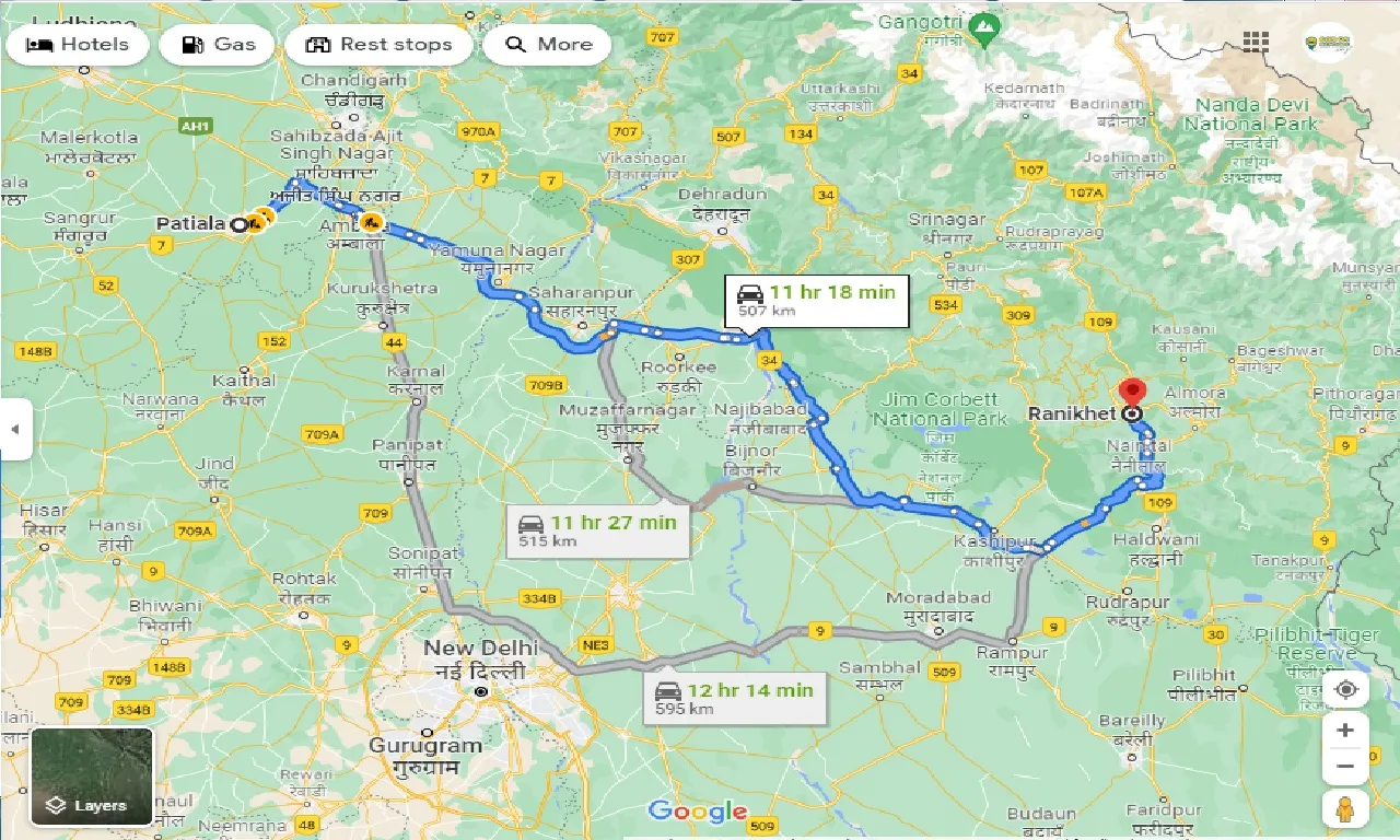 patiala-to-ranikhet-one-way