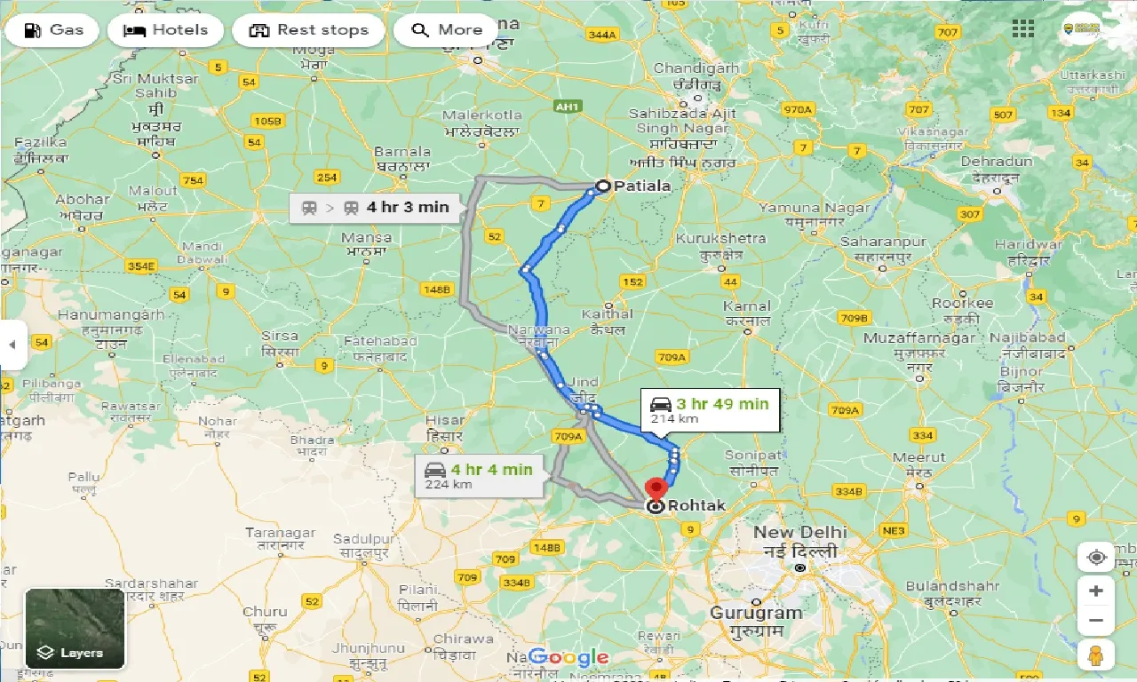 patiala-to-rohtak-one-way