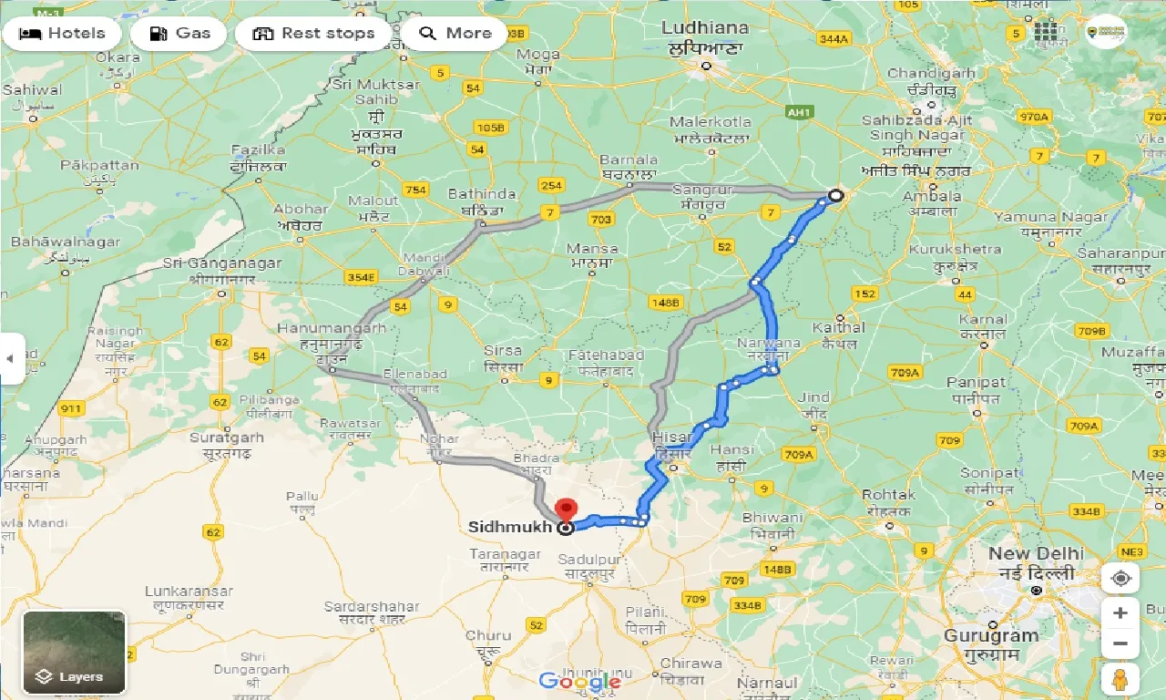 patiala-to-sidhmukh-one-way