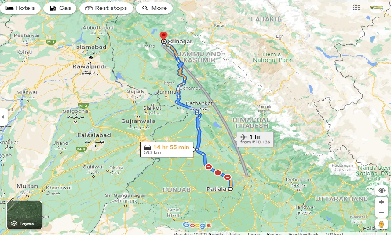 patiala-to-srinagar-one-way