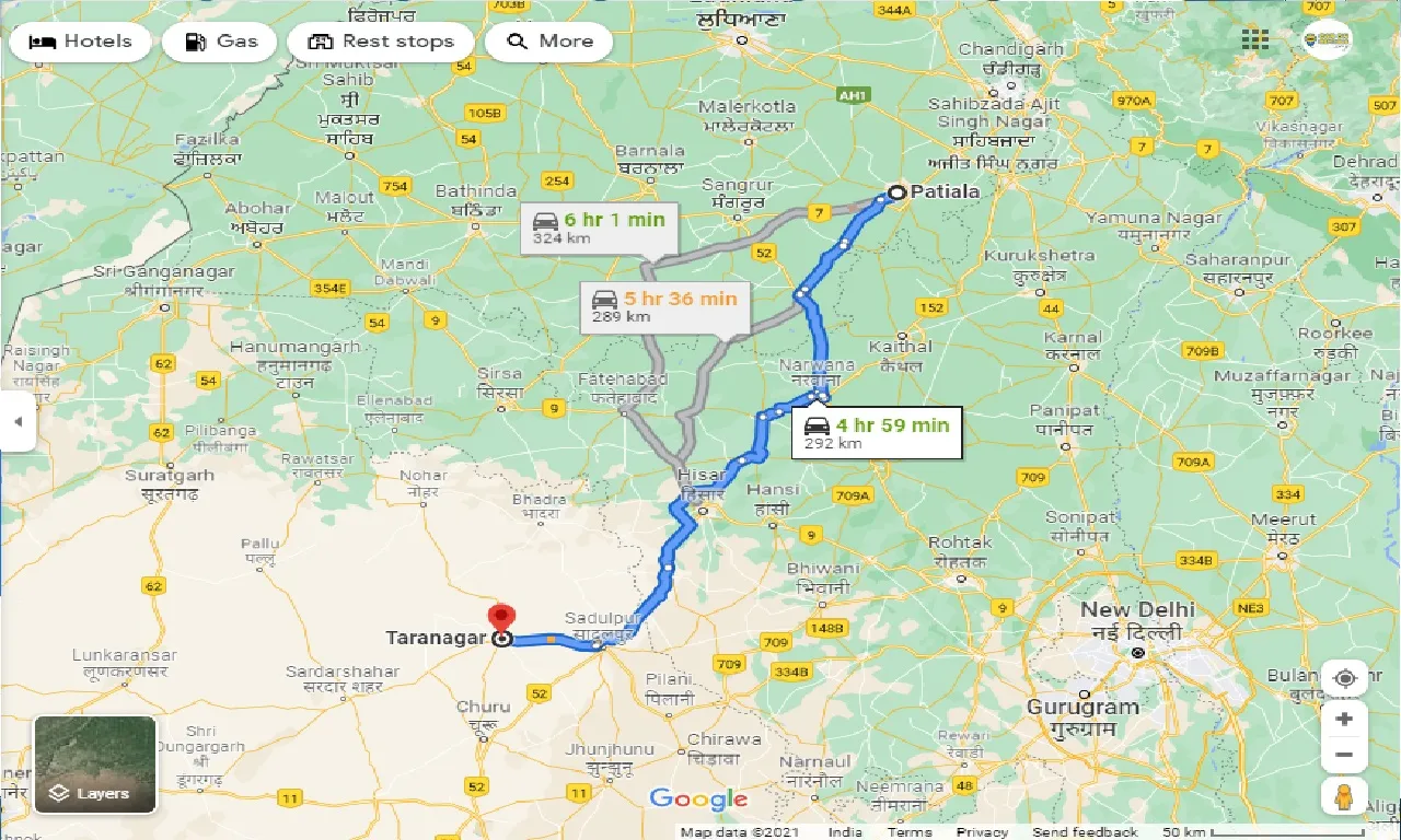 patiala-to-taranagar-one-way