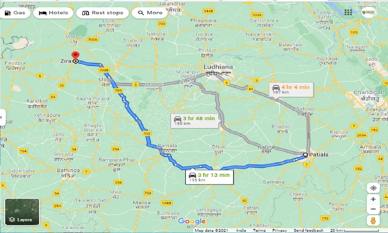 patiala-to-zira-one-way